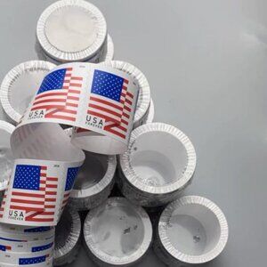 1000 forever stamps of 2018 Mail U.S.A. Flag Postage